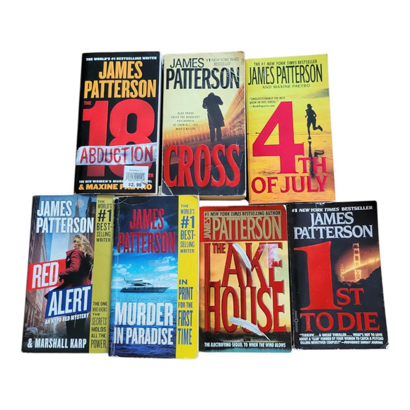 Other - James Patterson Paperback Bundle of 7